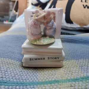 Summer Story Figurine with Rabbits